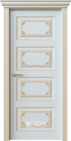 Лорд Межкомнатная дверь Dolce 8 ДГ Патина Золото, арт. 22480