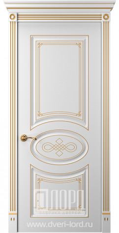 Лорд Межкомнатная дверь Прима 7 ДГ Патина золото, арт. 23329