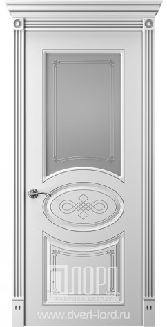 Лорд Межкомнатная дверь Прима 7 ДО Патина серебро, арт. 23336