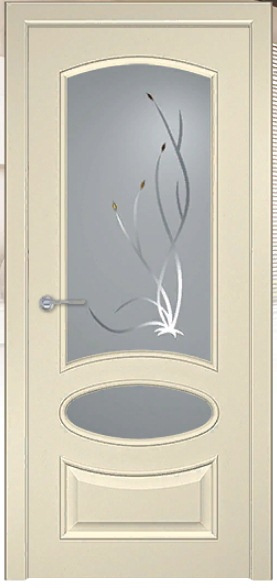 Берег Межкомнатная дверь Натали ДО с рис, арт. 19144 - фото №1