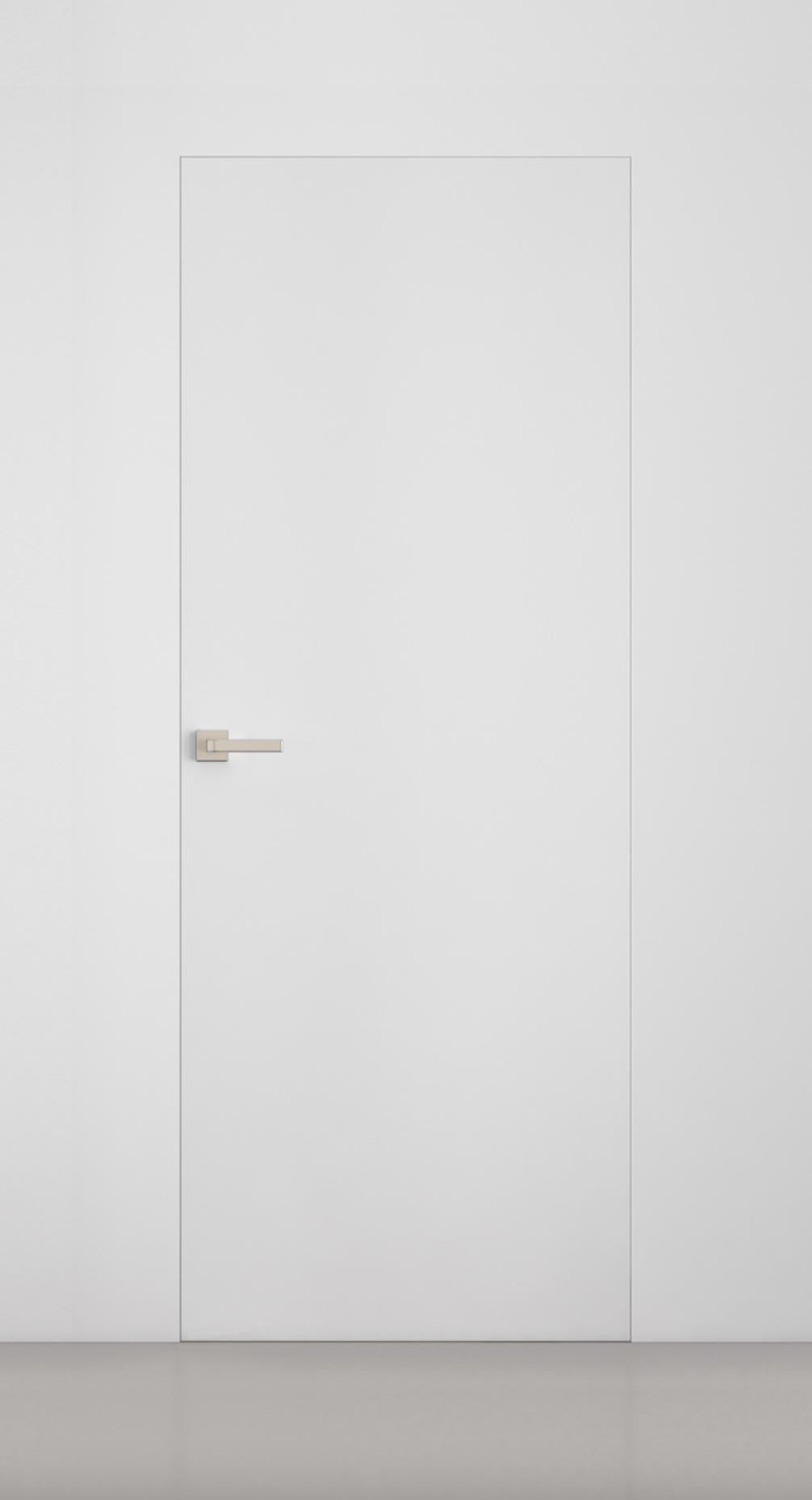 VellDoris Межкомнатная дверь Invisible 40мм ABC под покраску, арт. 24066 - фото №1
