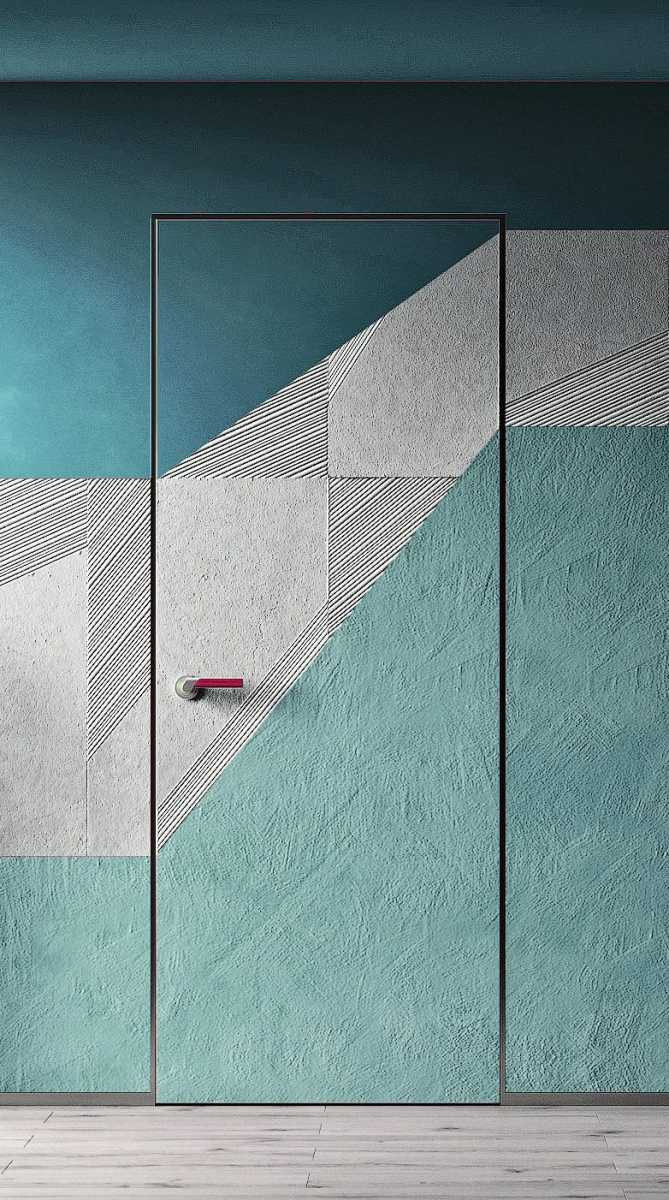 Русдверь Межкомнатная дверь invisible 44 мм с алюминиевой кромкой под покраску с грунтом, арт. 27189 - фото №1