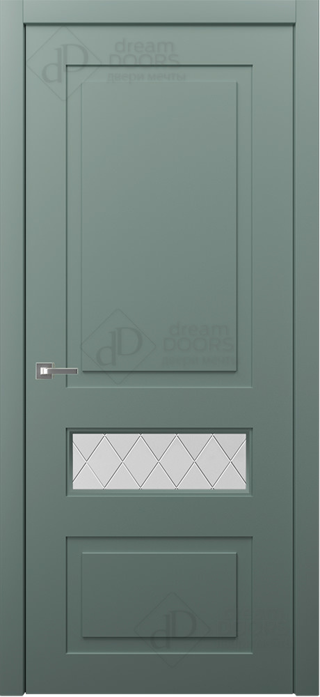 Межкомнатная дверь AN8-3 Ромб