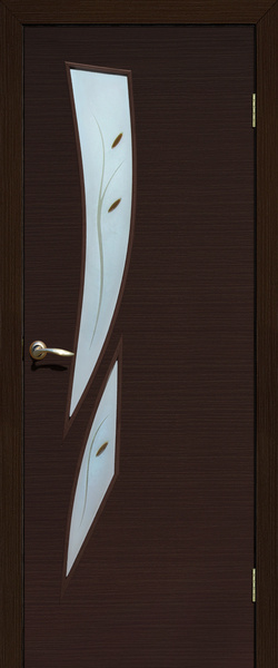 Сибирь профиль Межкомнатная дверь Стрелиция ПО фьюзинг, арт. 7036 - фото №2
