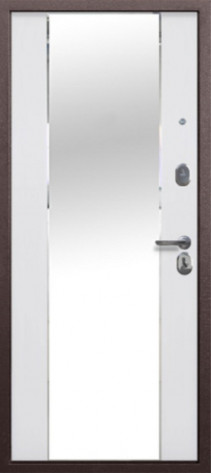 Снаб ДВ Входная дверь  Тайга 7 см зеркало, арт. 0006337