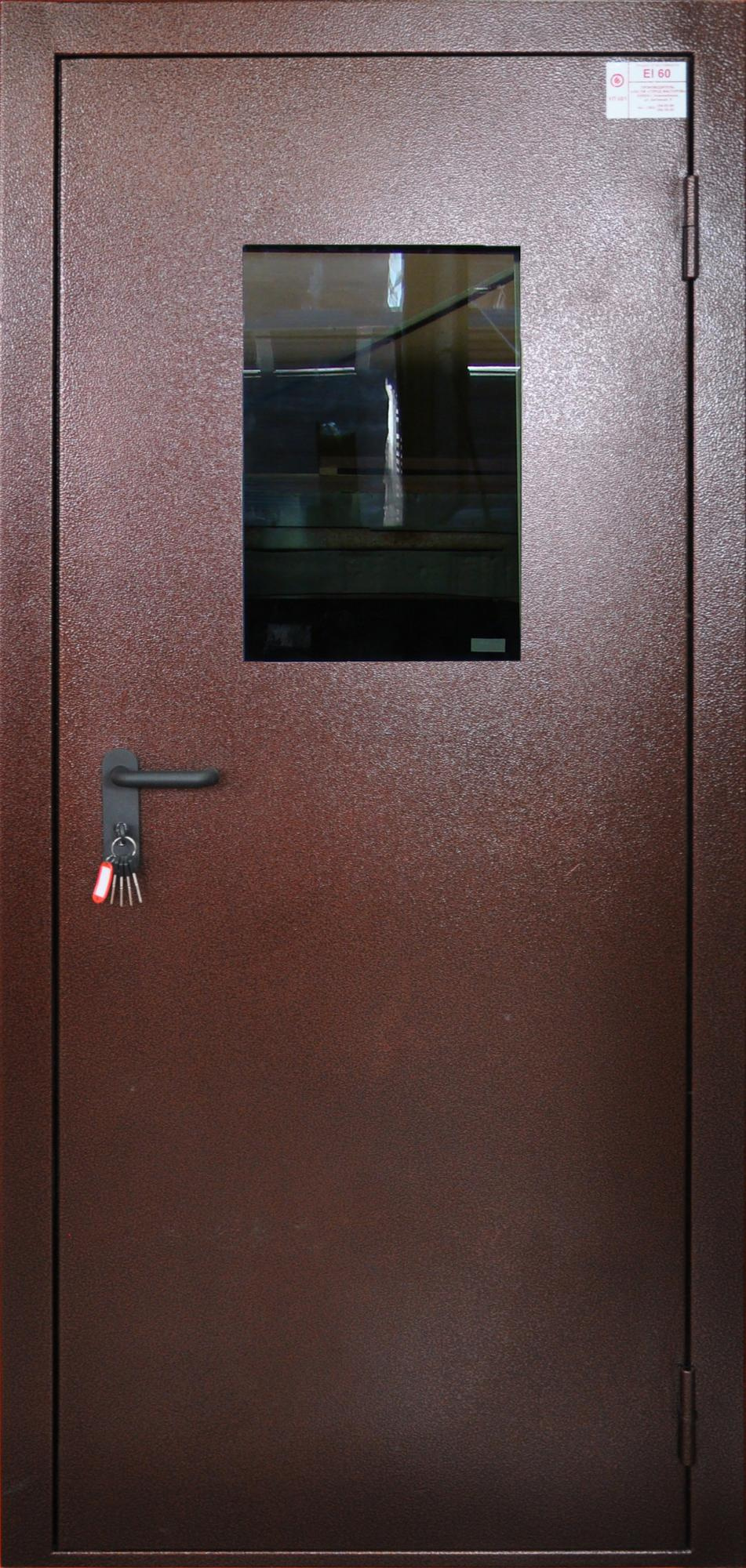 Город мастеров Входная дверь ПМД 2019  850,890,960*2050 мм Со стеклопакетом противопожарным 400х300, арт. 0005235 - фото №1